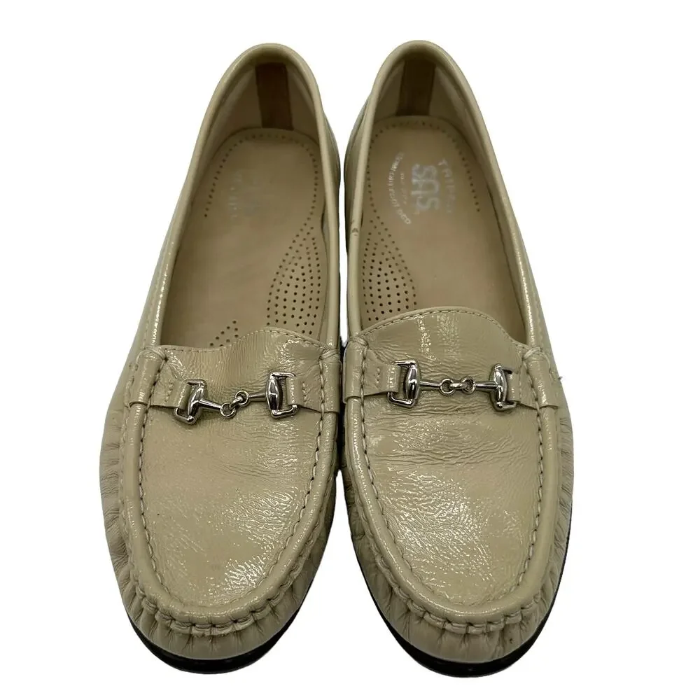 SAS Tripad Comfort Foot Bed Metro Taupe Women's Size 9 Excellent Condition